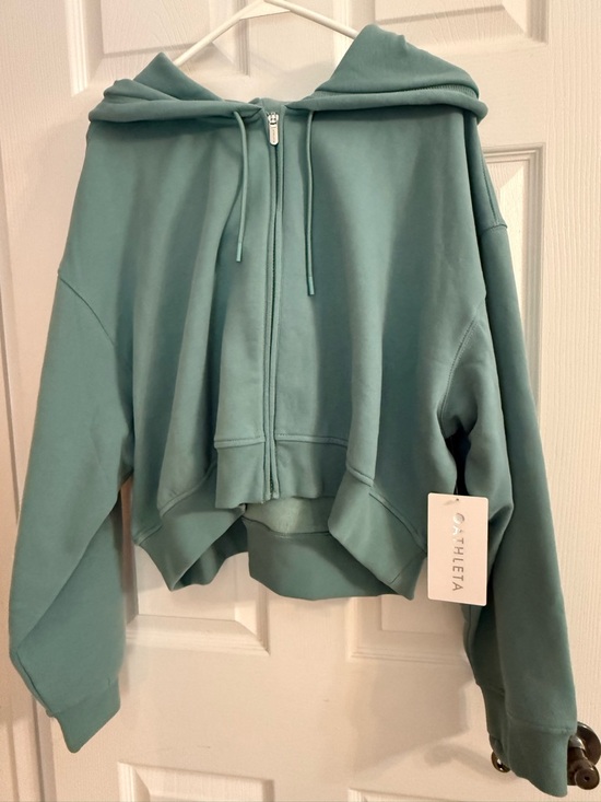 Athleta Jackets & Blazers - Athleta Forever Fleece Juniper full zip